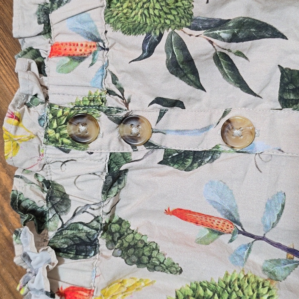 Olivia James The Label Floral Print Ruffle Hem Skirt - Picture 3 of 8